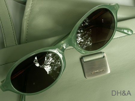 calvin klein seafoam sunglasses