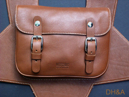 saddle leather bag